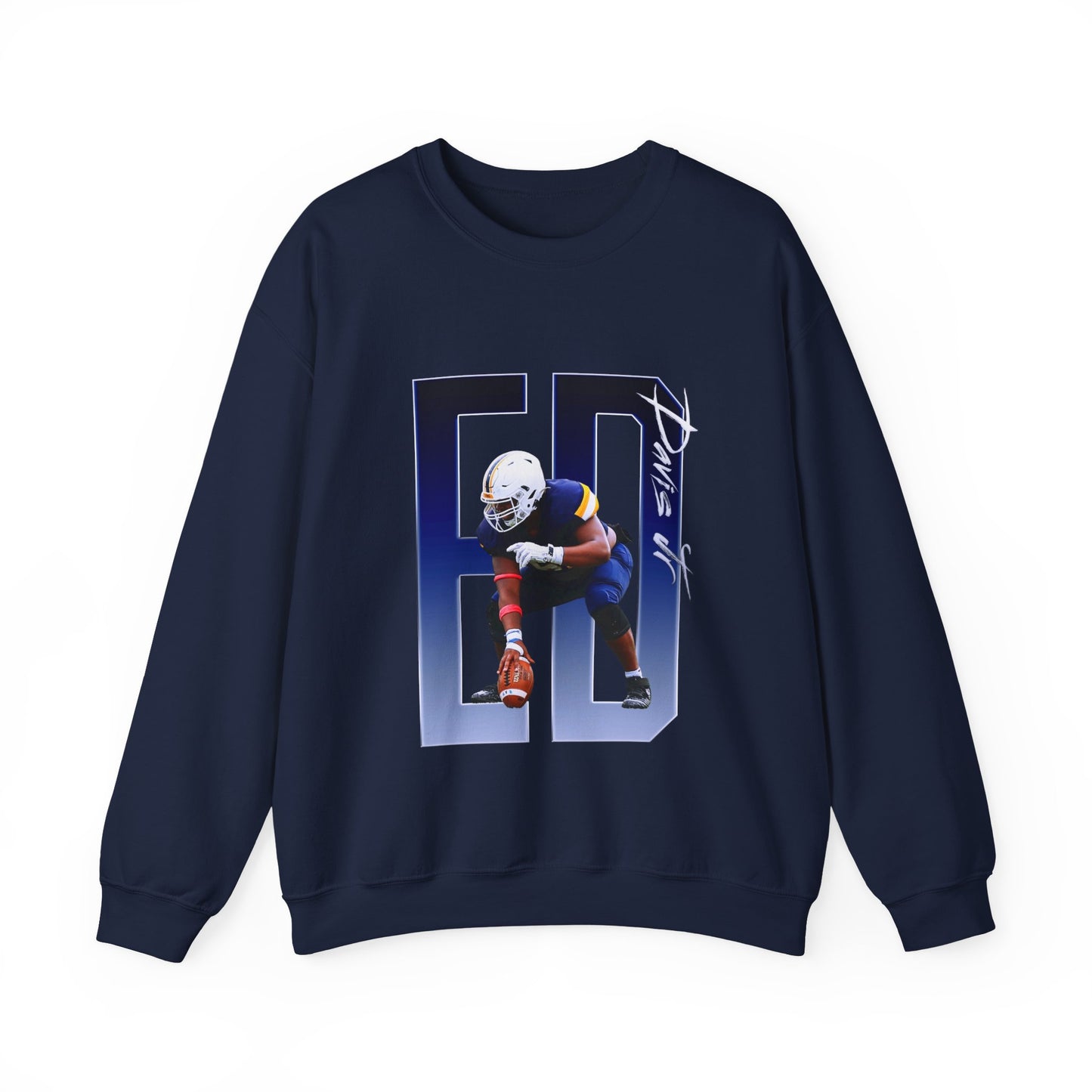 Erick Davis Jr. Player Icon Initials Crewneck Sweatshirt