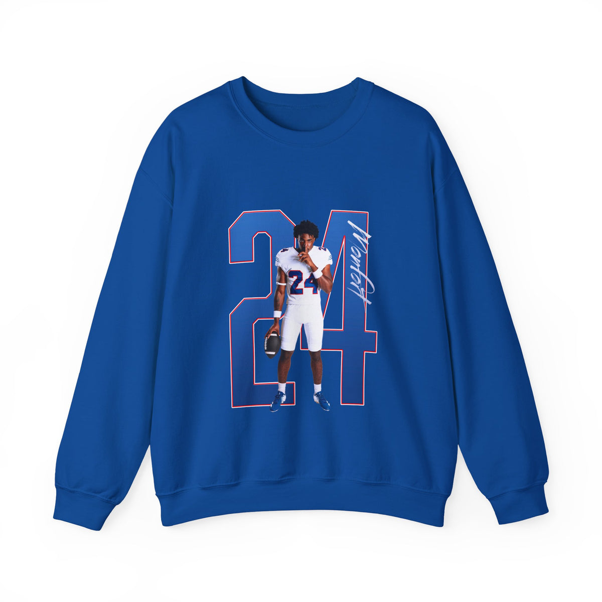 Christian Monfort Player Icon Number Crewneck Sweatshirt