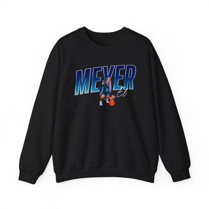 Copy of El Meyer Cursive Combo Colored Crewneck Sweatshirt