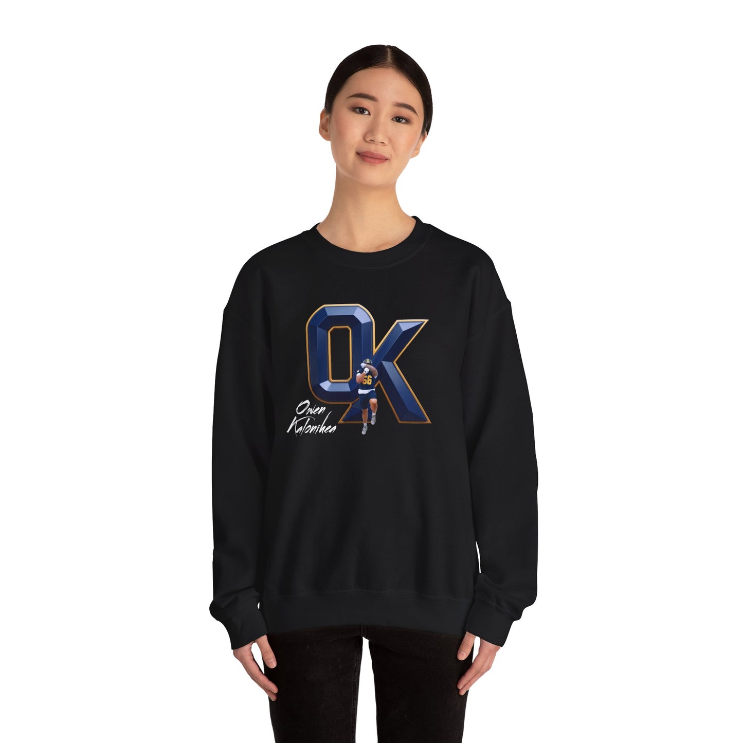 Owen Kalonihea Featured Logo Crewneck Sweatshirt