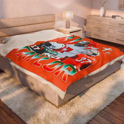 Kj Taylor 60"-80" Plush Blanket