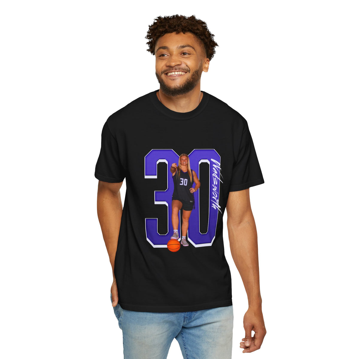Kami Wadsworth Player Icon Number Premium Tee