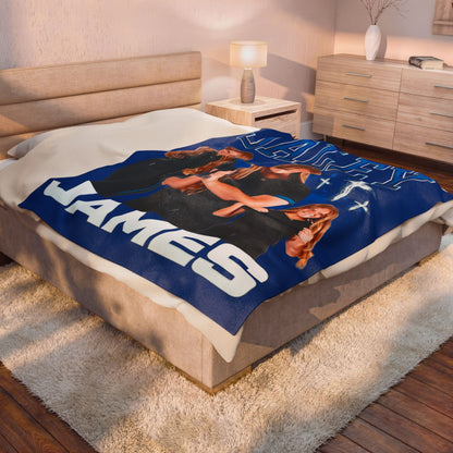 Jaley James 60"-80" Plush Blanket