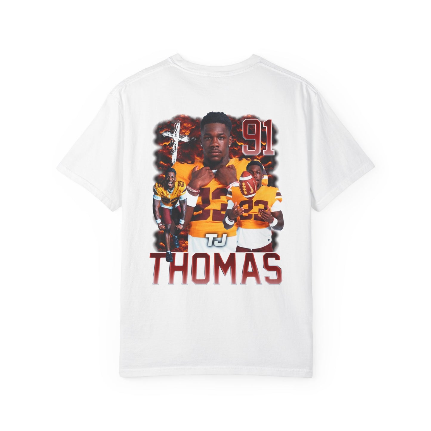 TJ Thomas Logo Front & Back Premium Tee