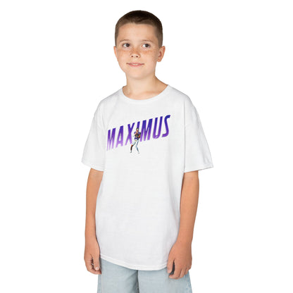 Maximus Sims Cursive Combo Colored Kids Tee