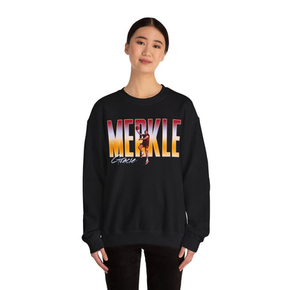 Gracie Merkle Big Last Name Crewneck Sweatshirt