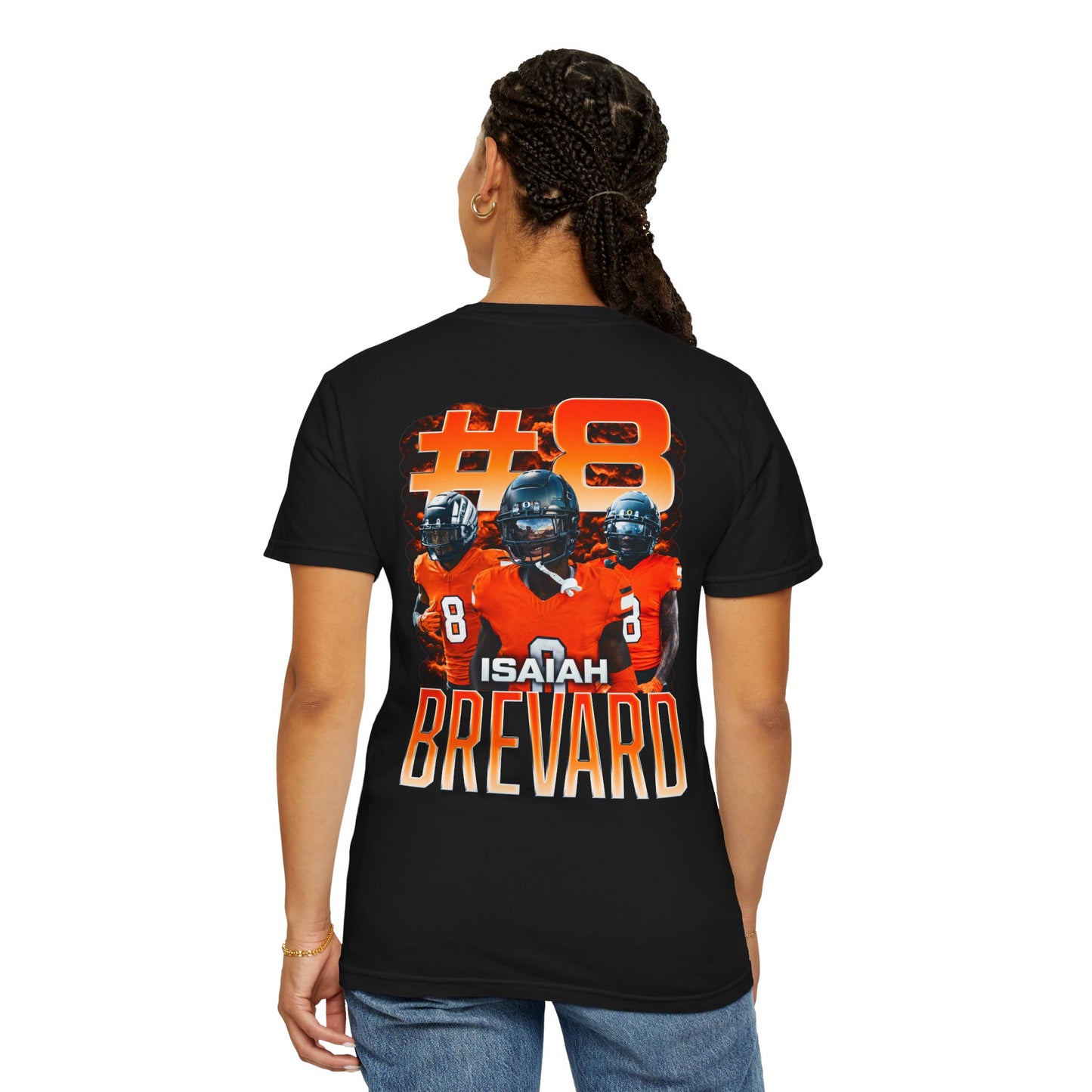 Isaiah Brevard Logo Front & Back Premium Tee