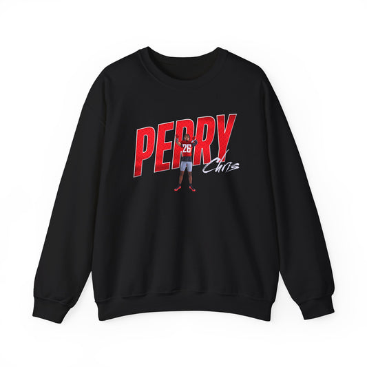 Chris Perry Cursive Combo Crewneck Sweatshirt
