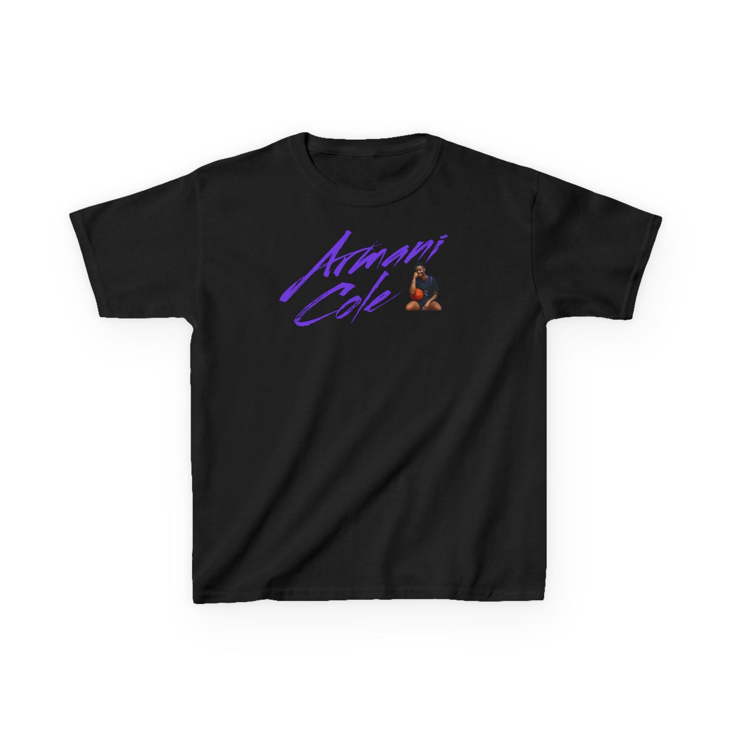 Armani Cole Cursive Kids Tee