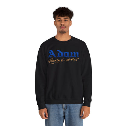 Adam Guajardo Cursive Crewneck Sweatshirt