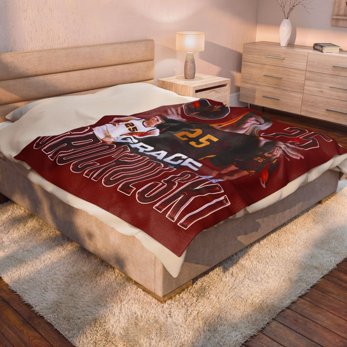 Grace Grocholski 60"-80" Plush Blanket