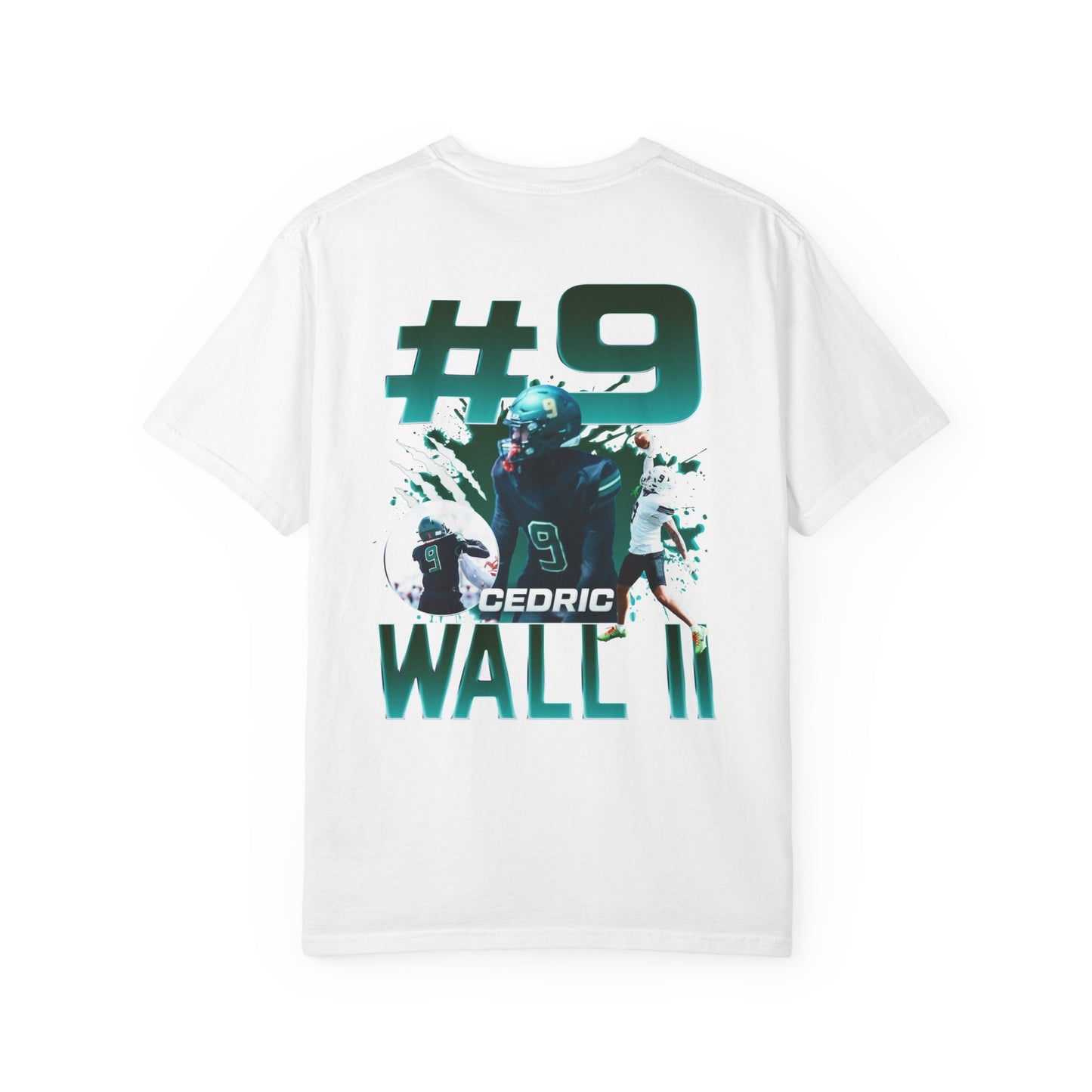 Cedric Wall II Logo Front & Back Premium Tee
