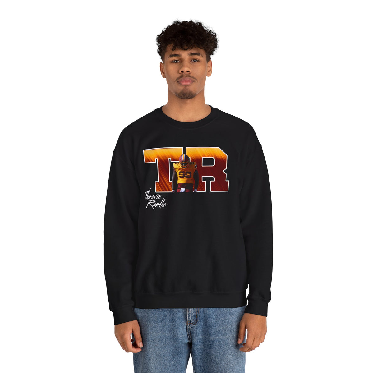 Theorin Randle Big Initials Crewneck Sweatshirt