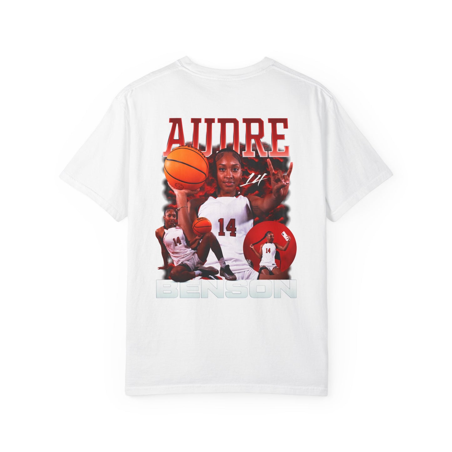 Audre Benson Logo Front & Back Premium Tee