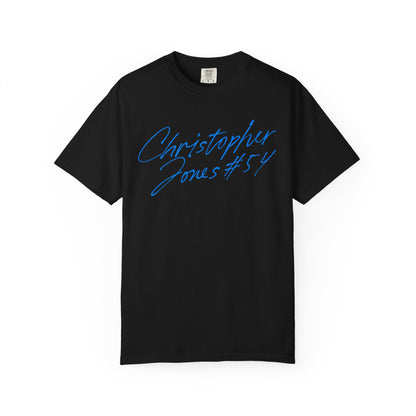 Christopher Jones Curvise Name & Number Combo Premium Tee