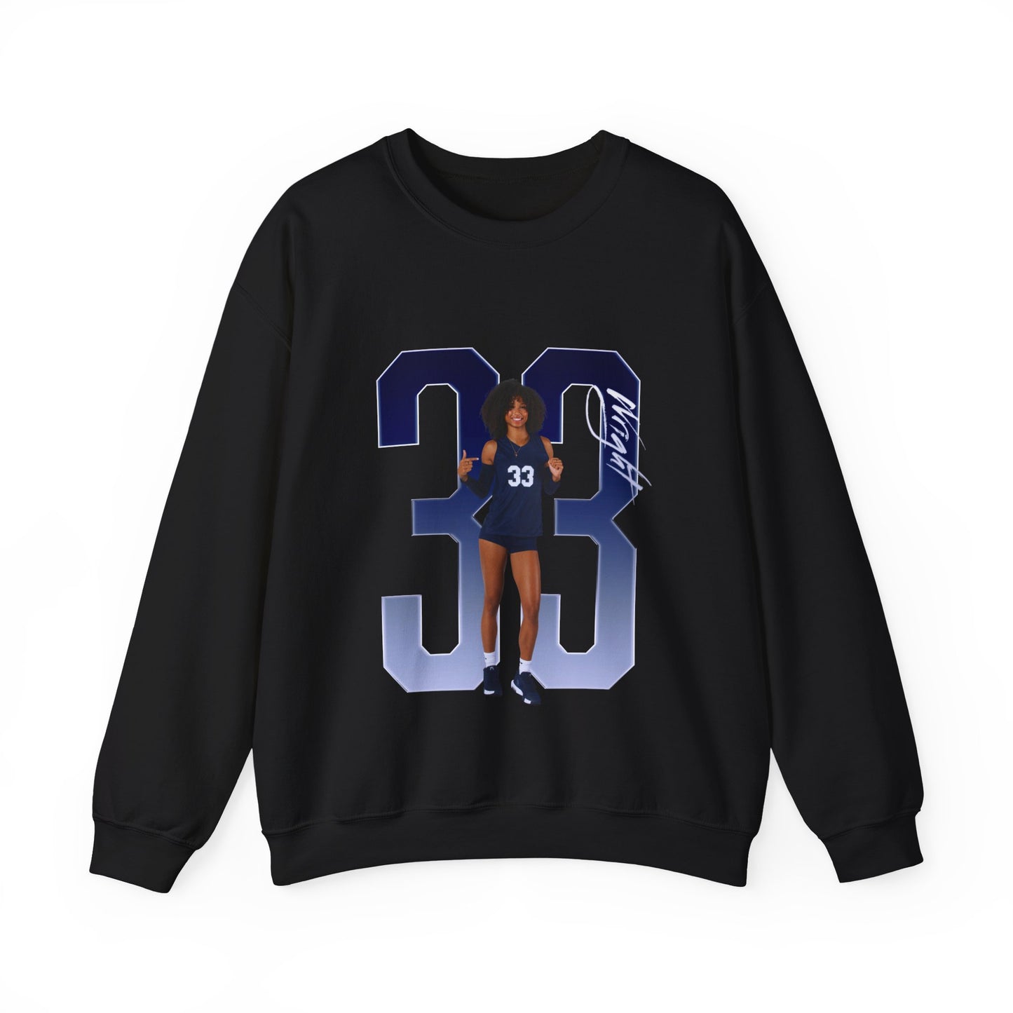 Kennedi Wright Player Icon Number Crewneck Sweatshirt