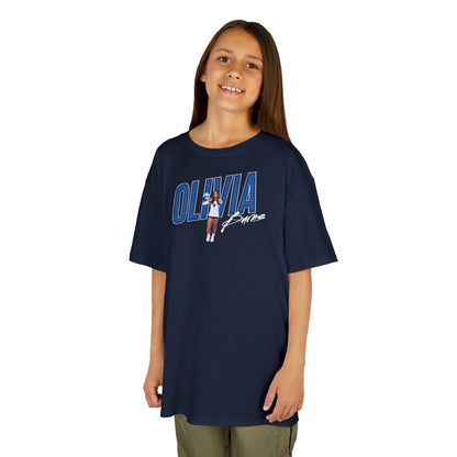 Olivia Burns Cursive Combo Colored Kids Tee