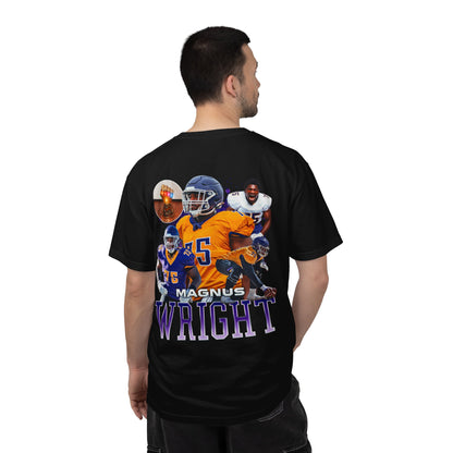 Magnus Wright Logo Front & Back Premium Tee