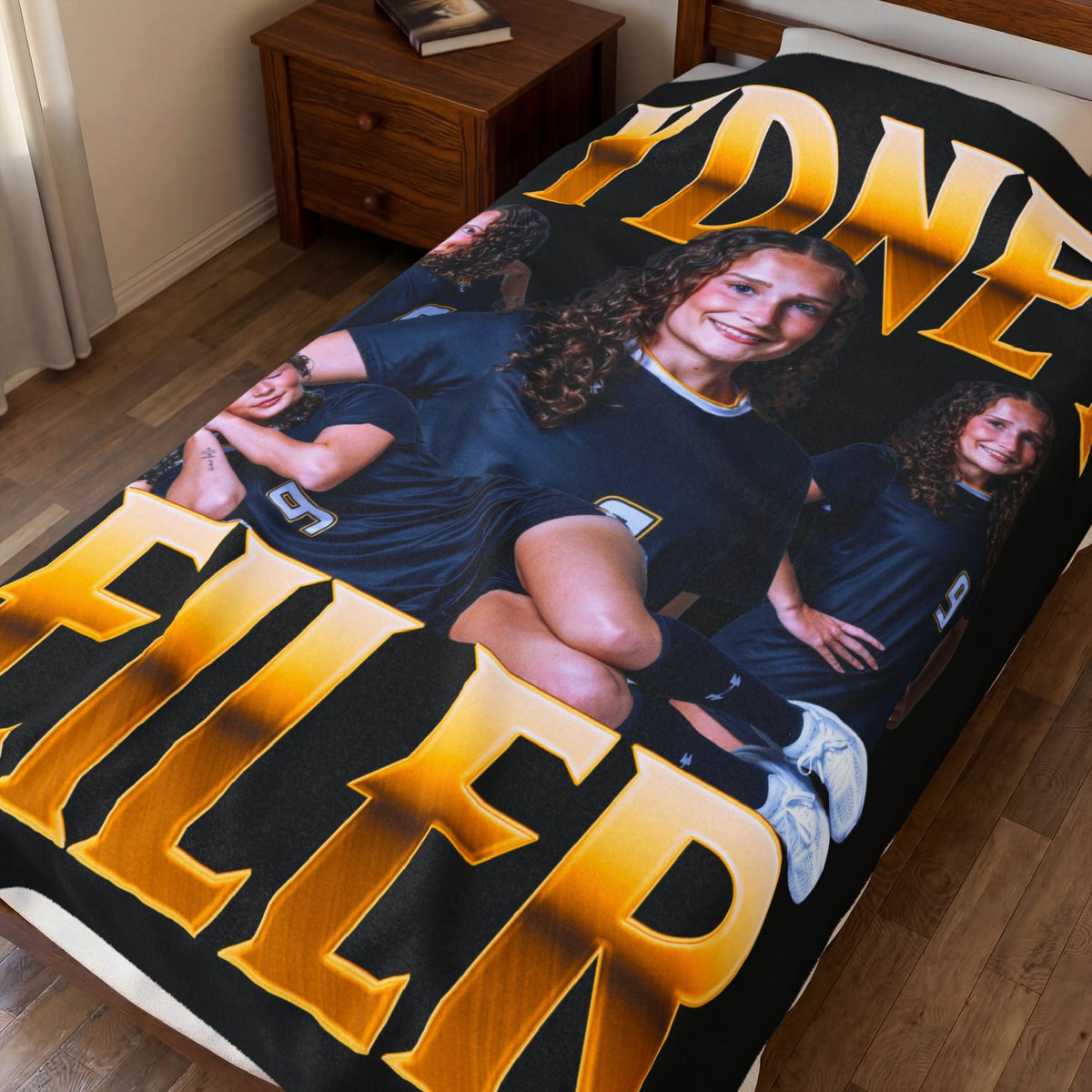 Sydney Feiler 60"-80" Plush Blanket