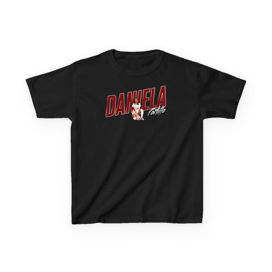 Daniela Portillo Cursive Combo Colored Kids Tee