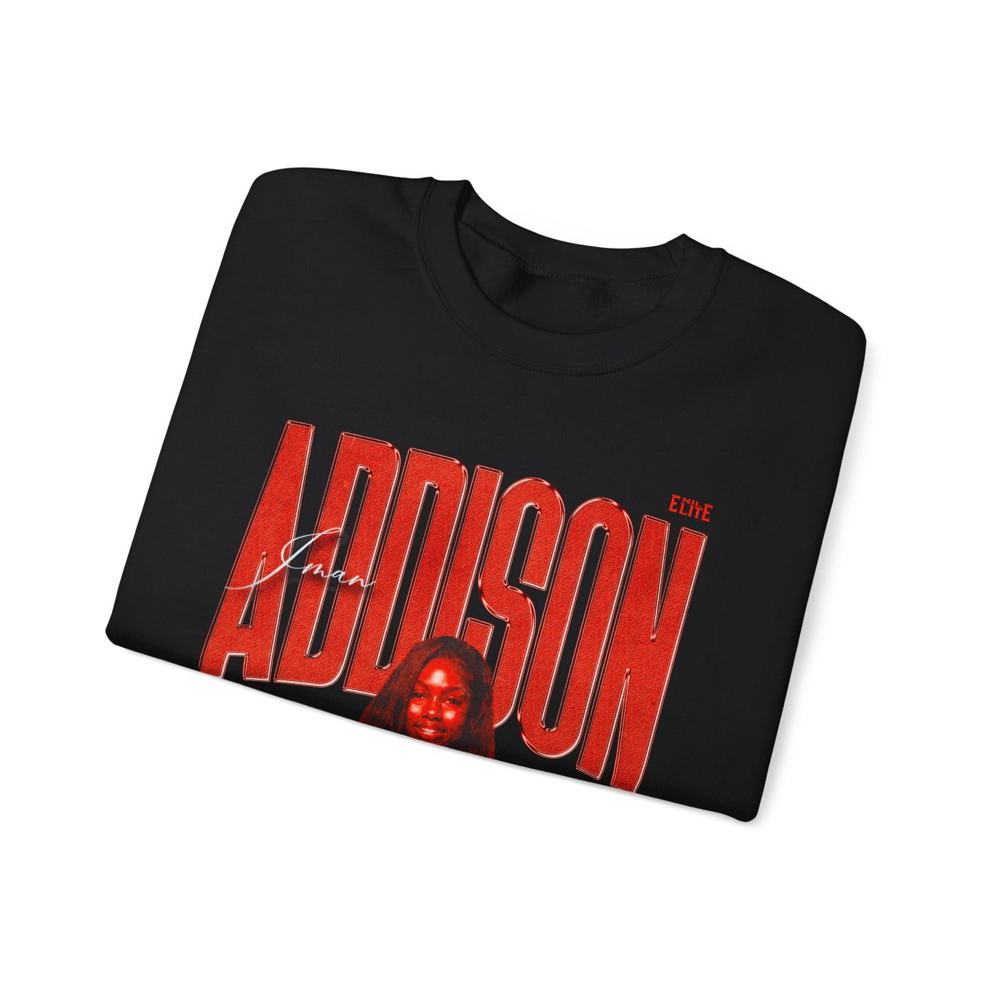 Iman Addison Faded Glory Crewneck Sweatshirt