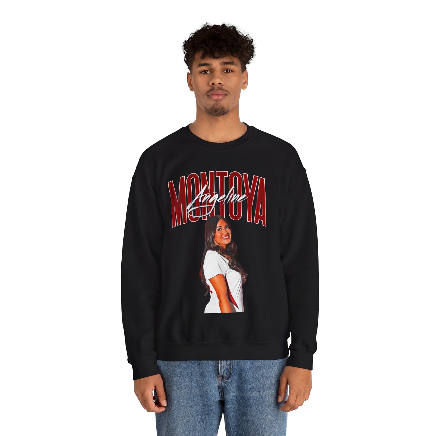 Angeline Montoya Athlete Glory Crewneck Sweatshirt