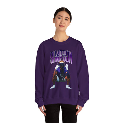 Kei'Trone Simpson Big Last Name Crewneck Sweatshirt