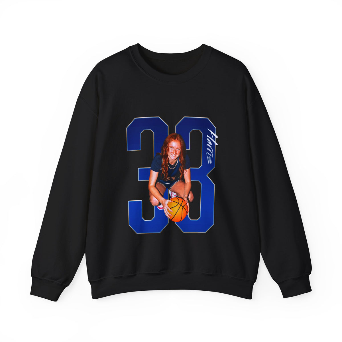 Addison Harris Player Icon Number Crewneck Sweatshirt