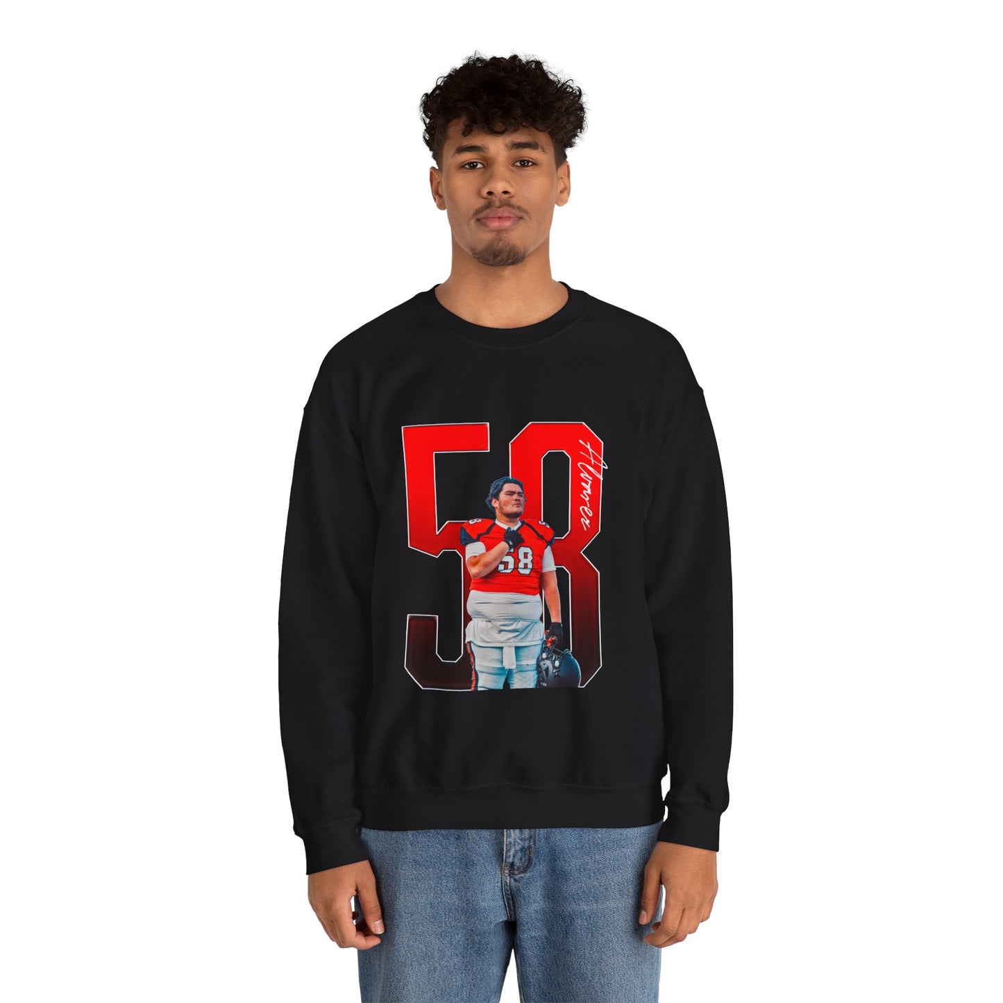 Lenard Alvarez Player Icon Number Crewneck Sweatshirt