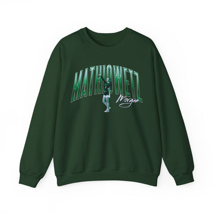 Morgan Mathiowetz Curved Combo Colored Crewneck Sweatshirt