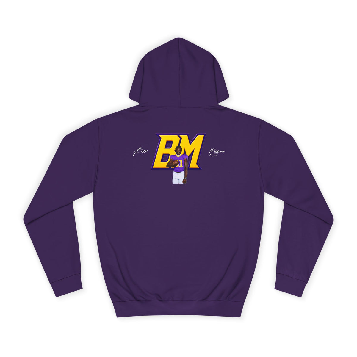 Ben Mugisa Featured Logo Premium Hoodie