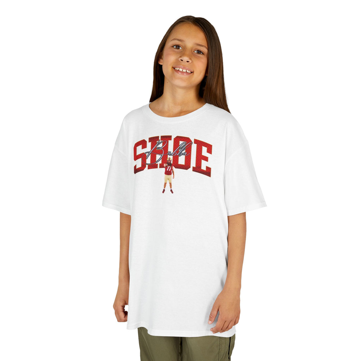 Bubba Shoe Curved Combo Colored Kids Tee