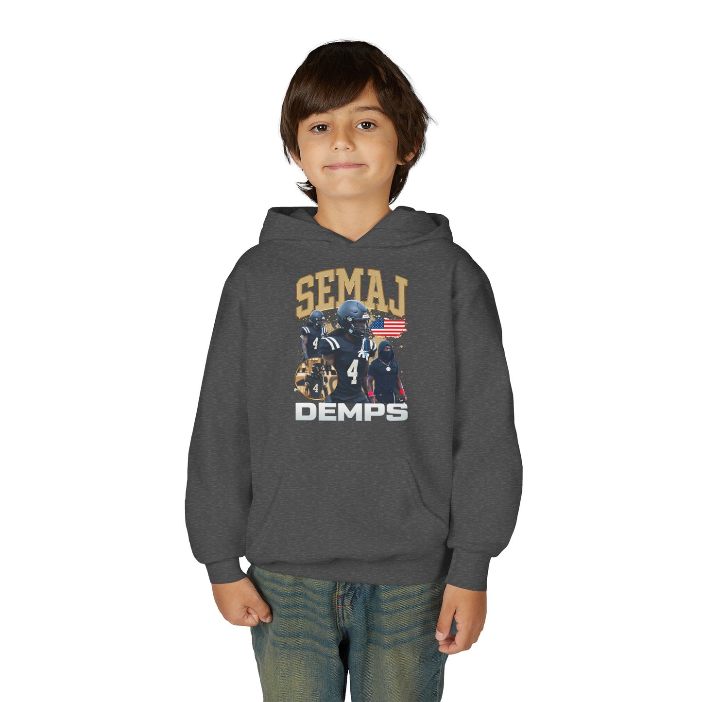 Semaj Demps Kids Hoodie