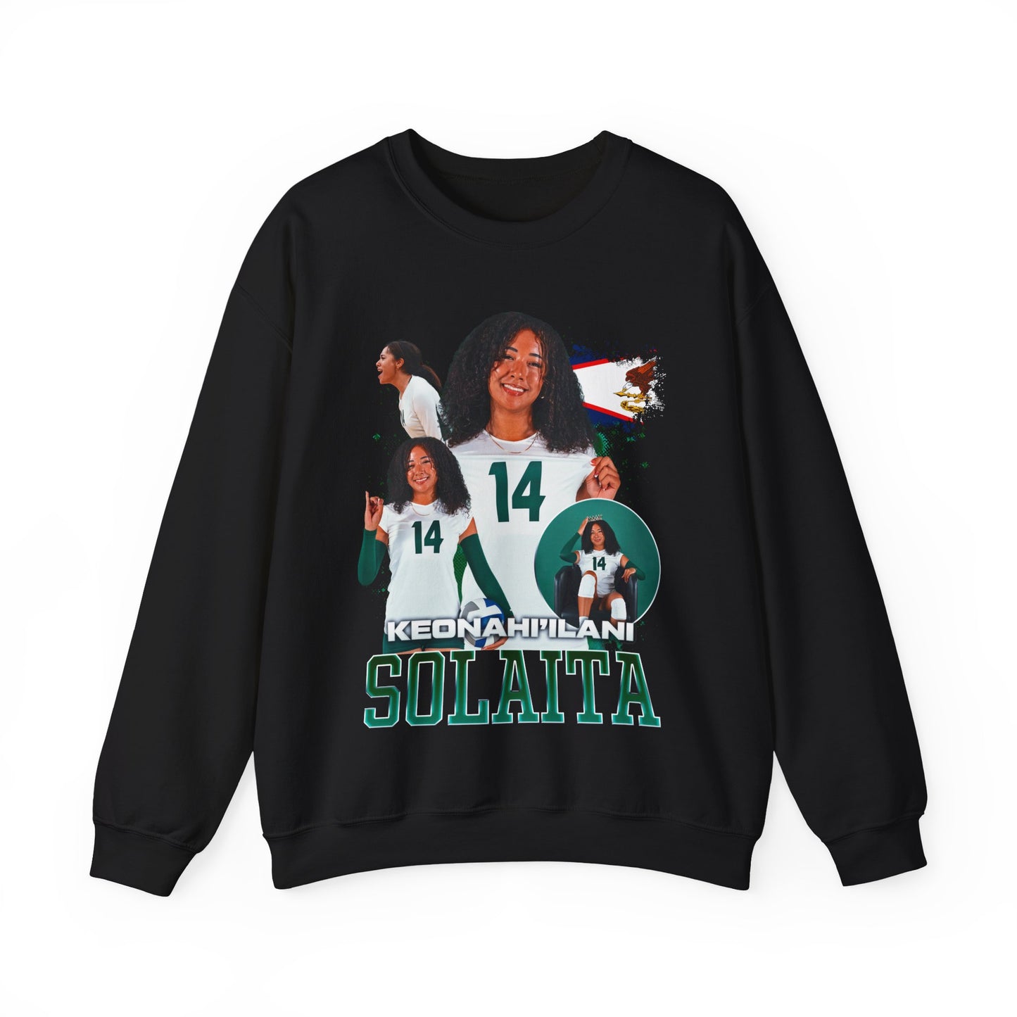 Keonahi'Ilani Solaita Crewneck Sweatshirt