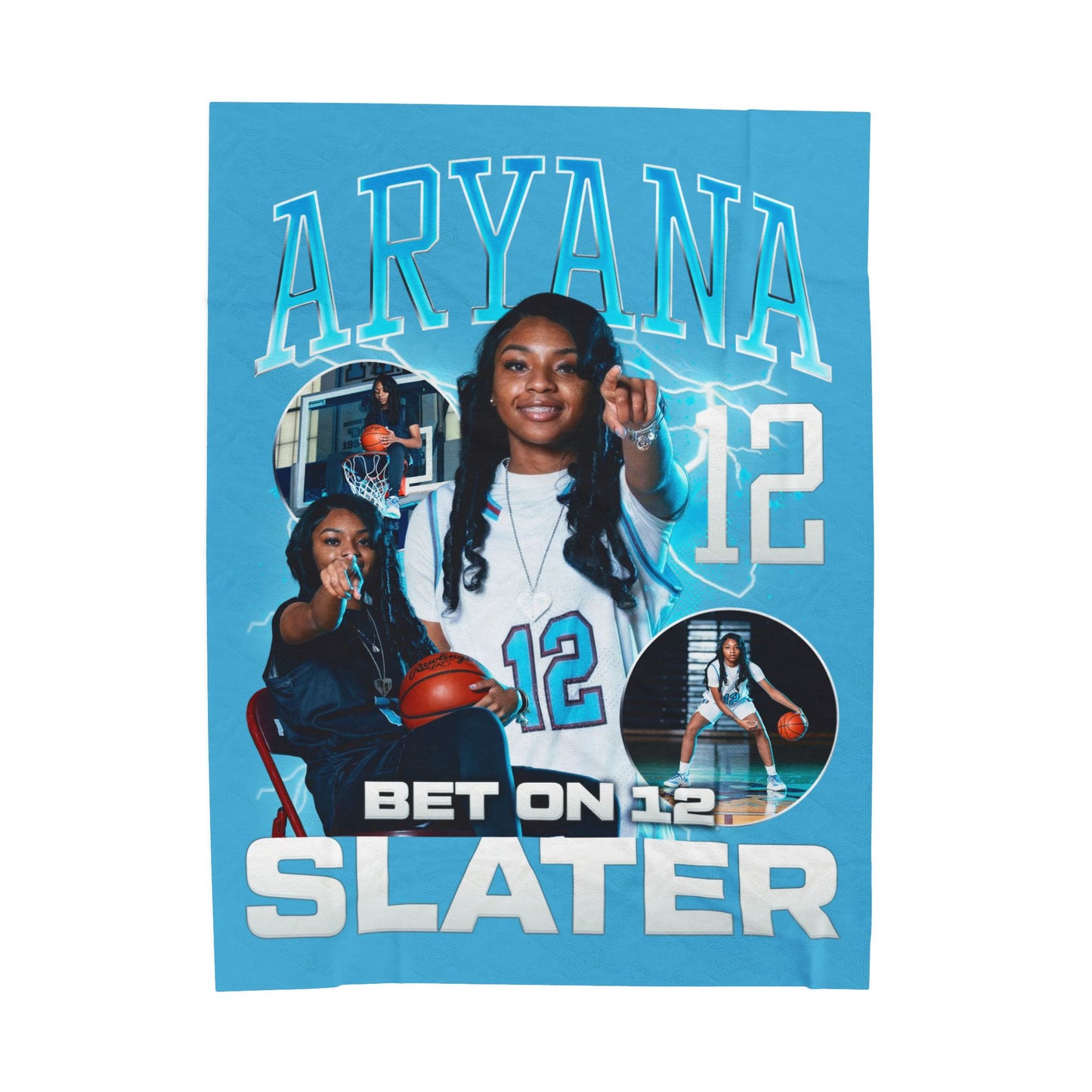 Aryana Slater 60"-80" Plush Blanket