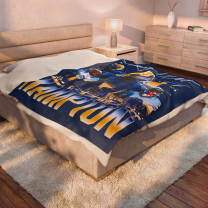 Jermaine Hampton 60"-80" Plush Blanket