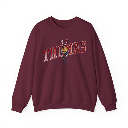 TJ Thomas Cursive Combo Crewneck Sweatshirt
