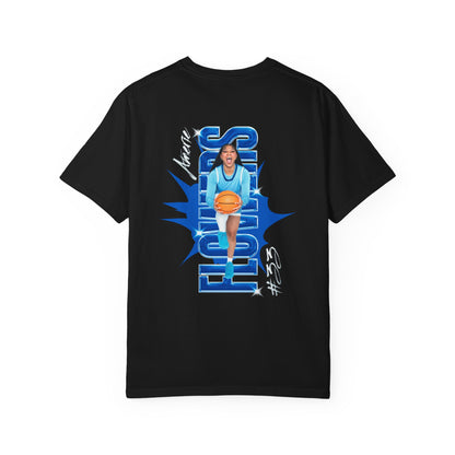 Amerie Flowers Logo Front & Back Premium Tee