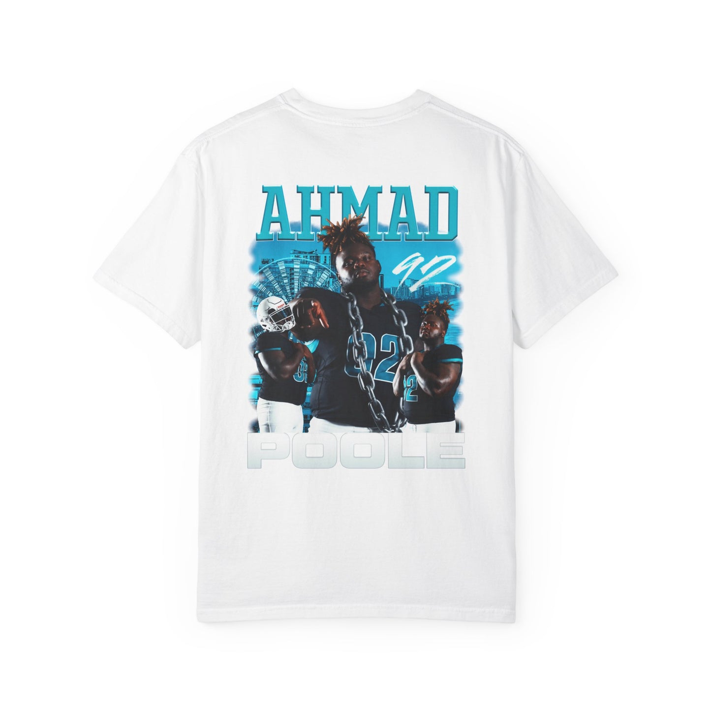 Ahmad Poole Logo Front & Back Premium Tee