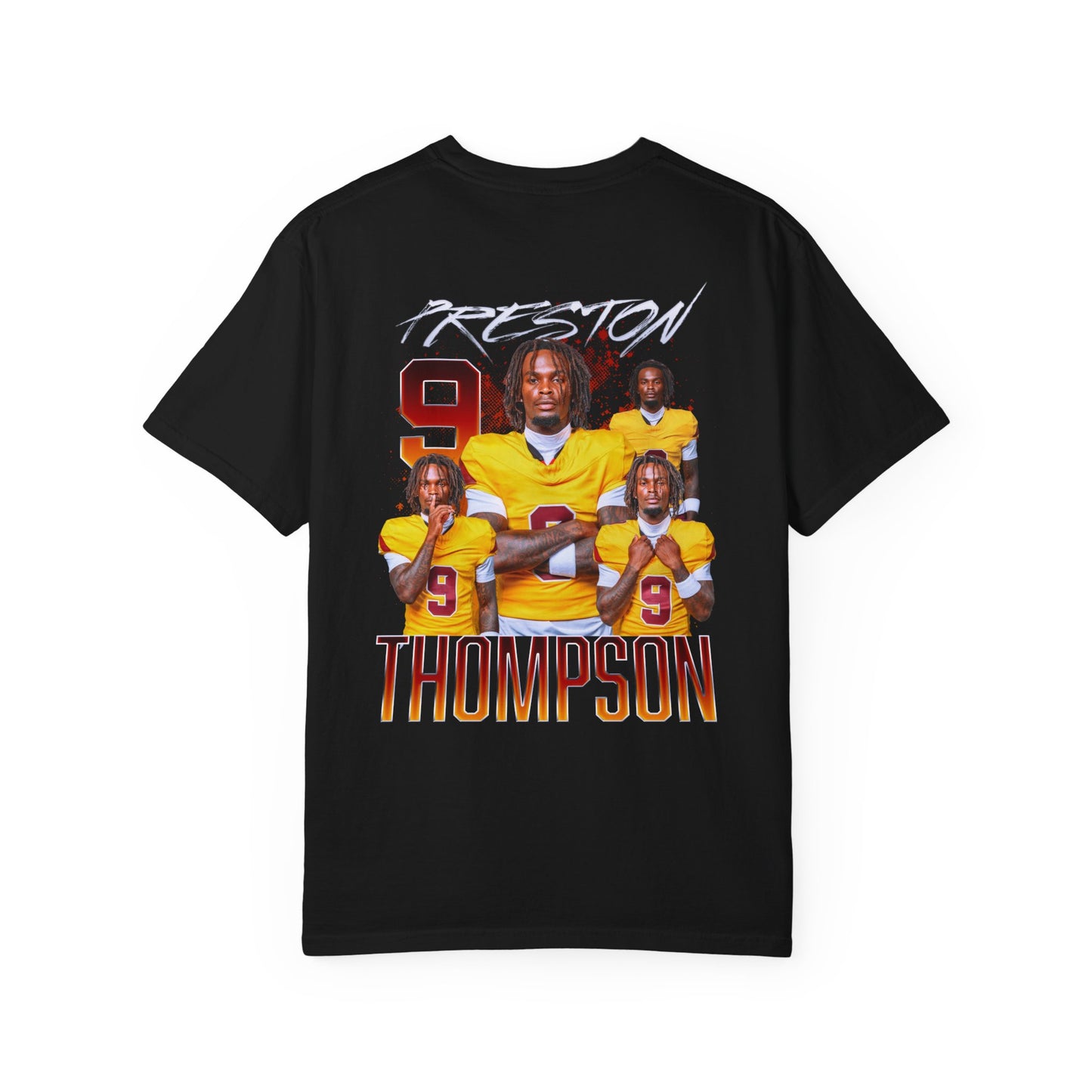 Preston Thompson Logo Front & Back Premium Tee