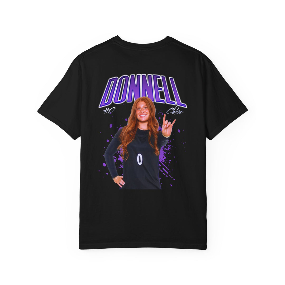 Chloe Donnell Logo Front & Back Premium Tee