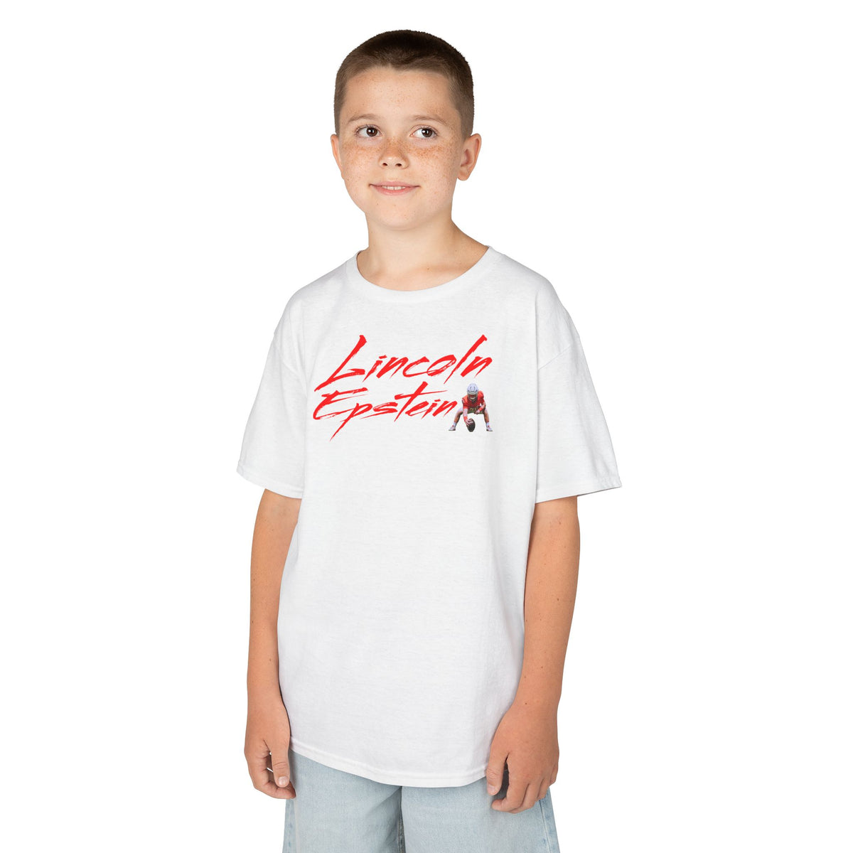 Lincoln Epstein Cursive Kids Tee