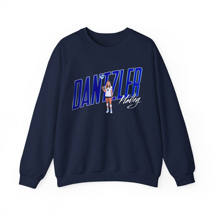 Hadley Dantzler Cursive Combo Colored Crewneck Sweatshirt