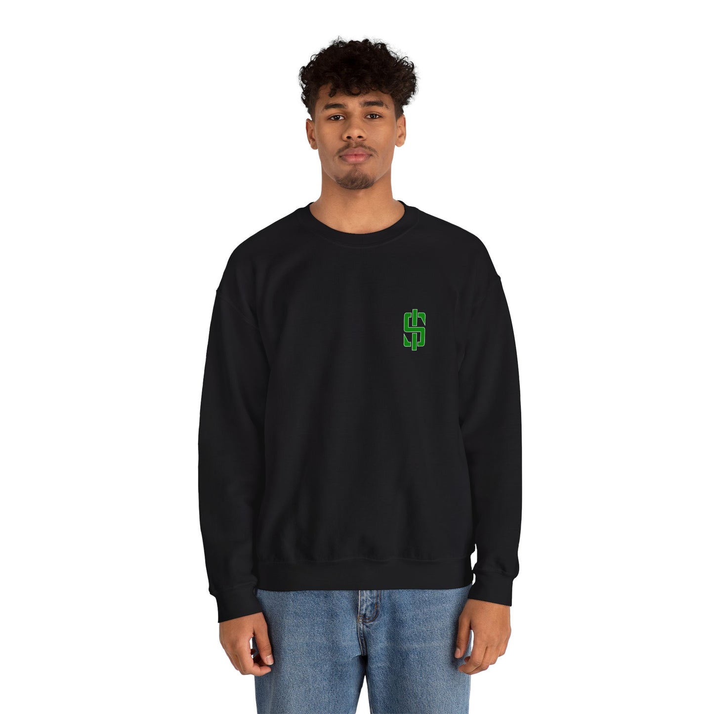 Isiah Stromain Logo Front & Back Crewneck