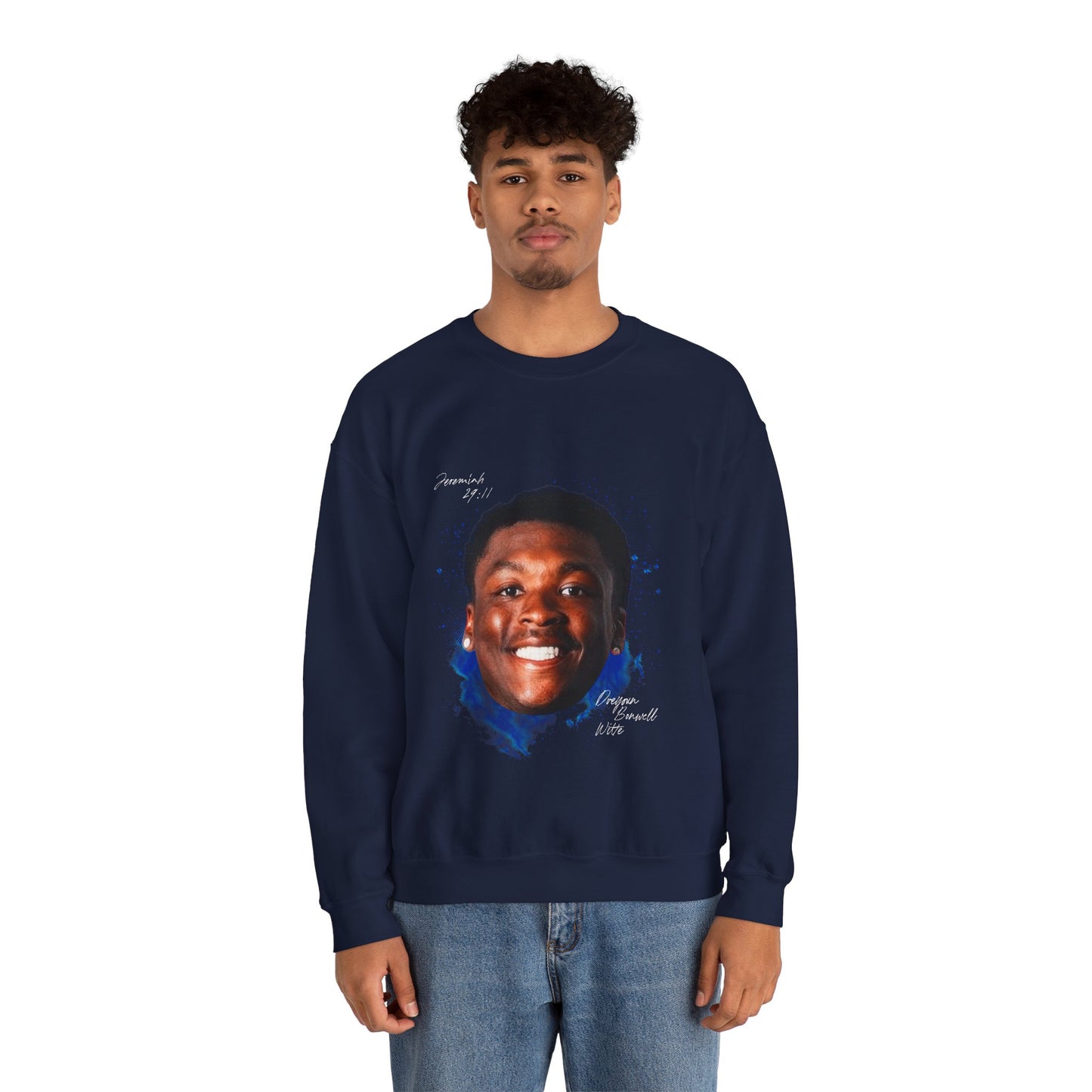 Dveyoun Bonwell-Witte Big Head Crewneck Sweatshirt