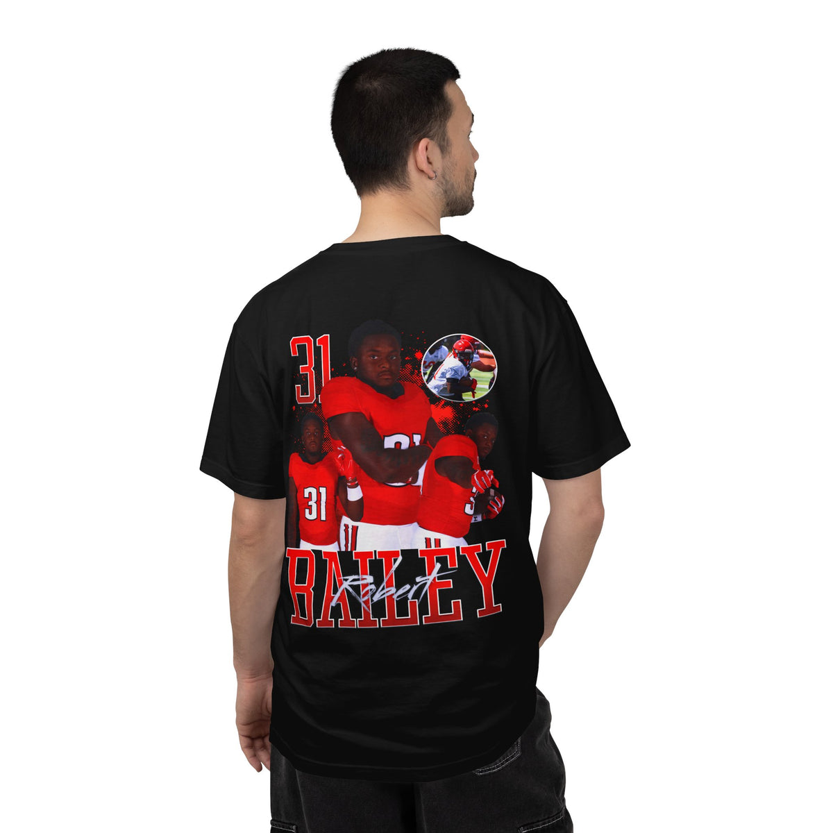 Robert Bailey Logo Front & Back Premium Tee