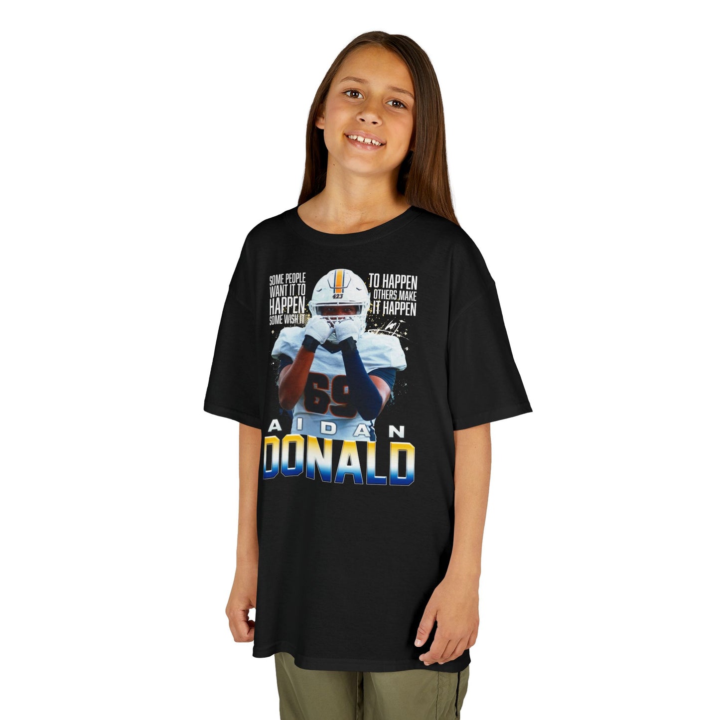 Aidan Donald Featured Quote Kids Tee