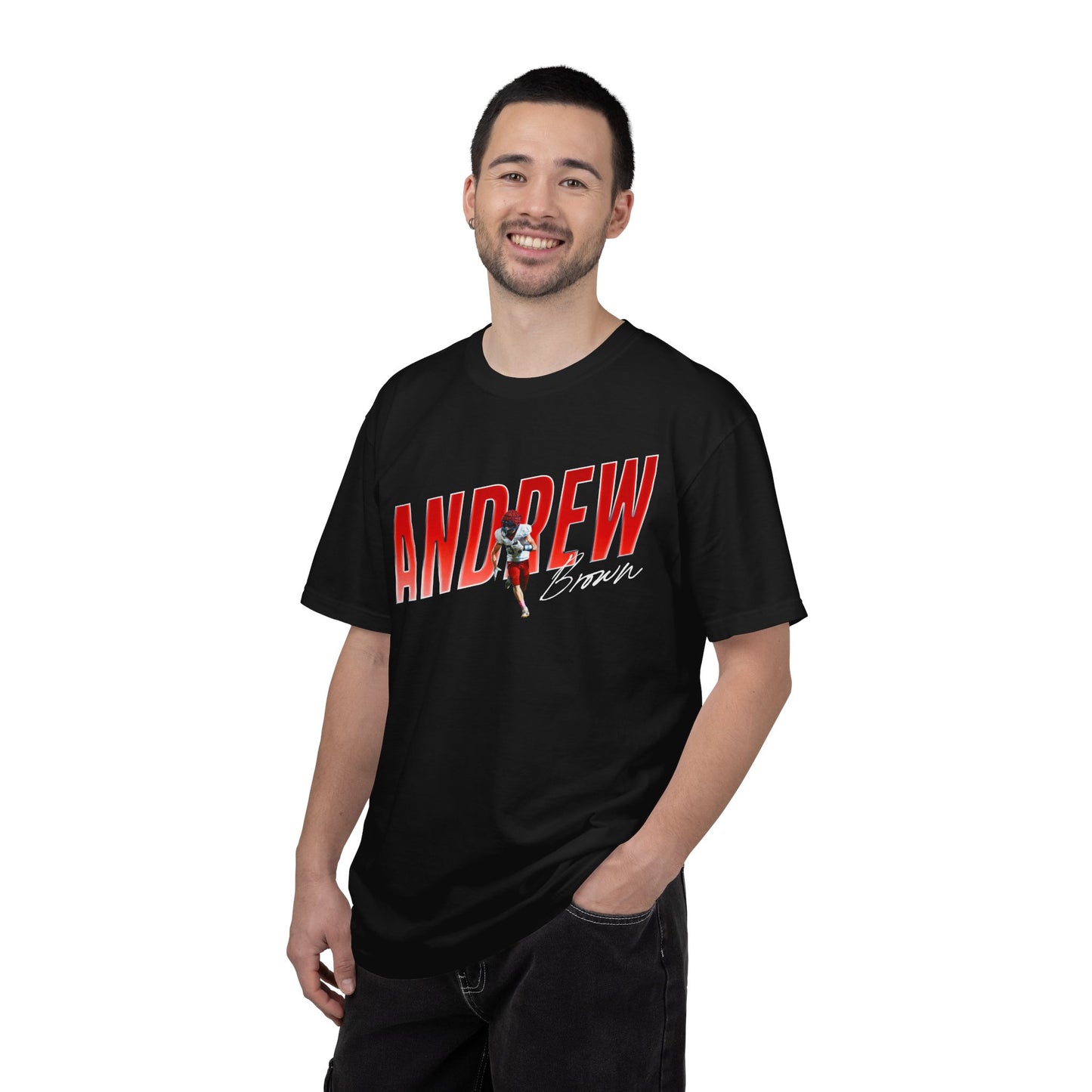 Andrew Brown Cursive Color Combo Premium Tee