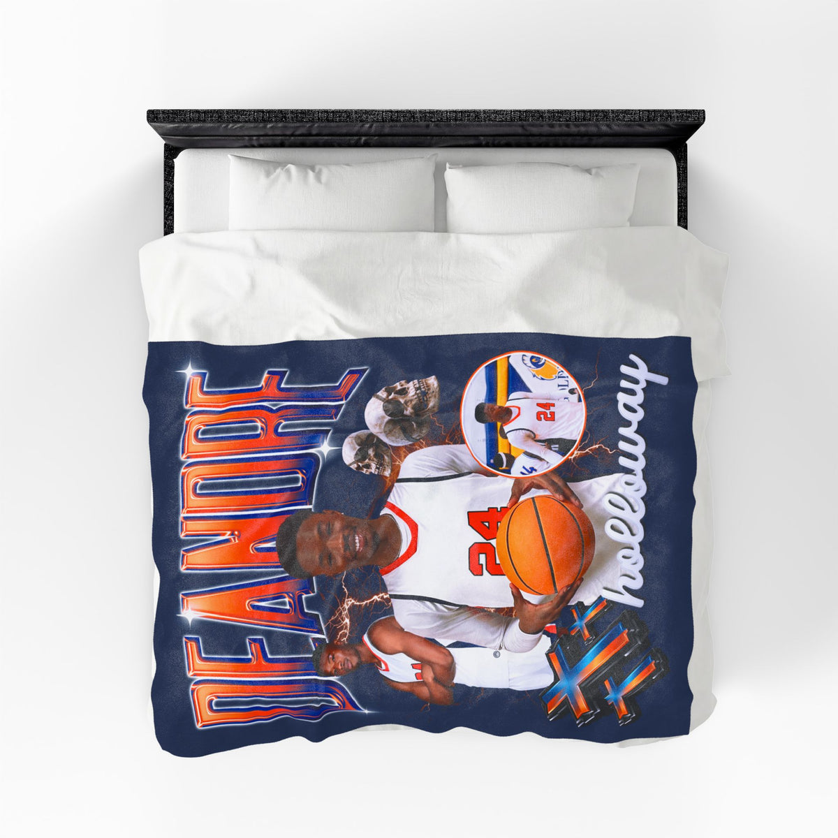 Deandre Holloway 60"-80" Plush Blanket