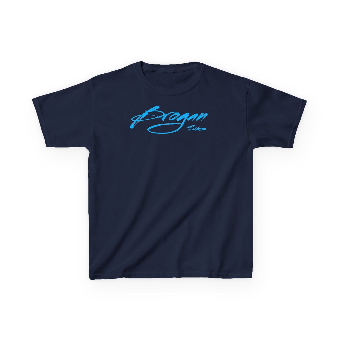 Brogan Sims Cursive Kids Tee